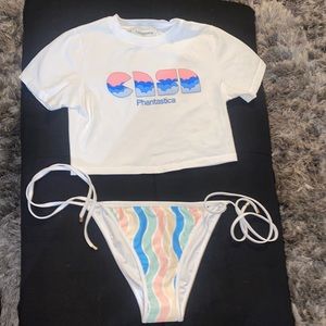 Casablanca swim outfit